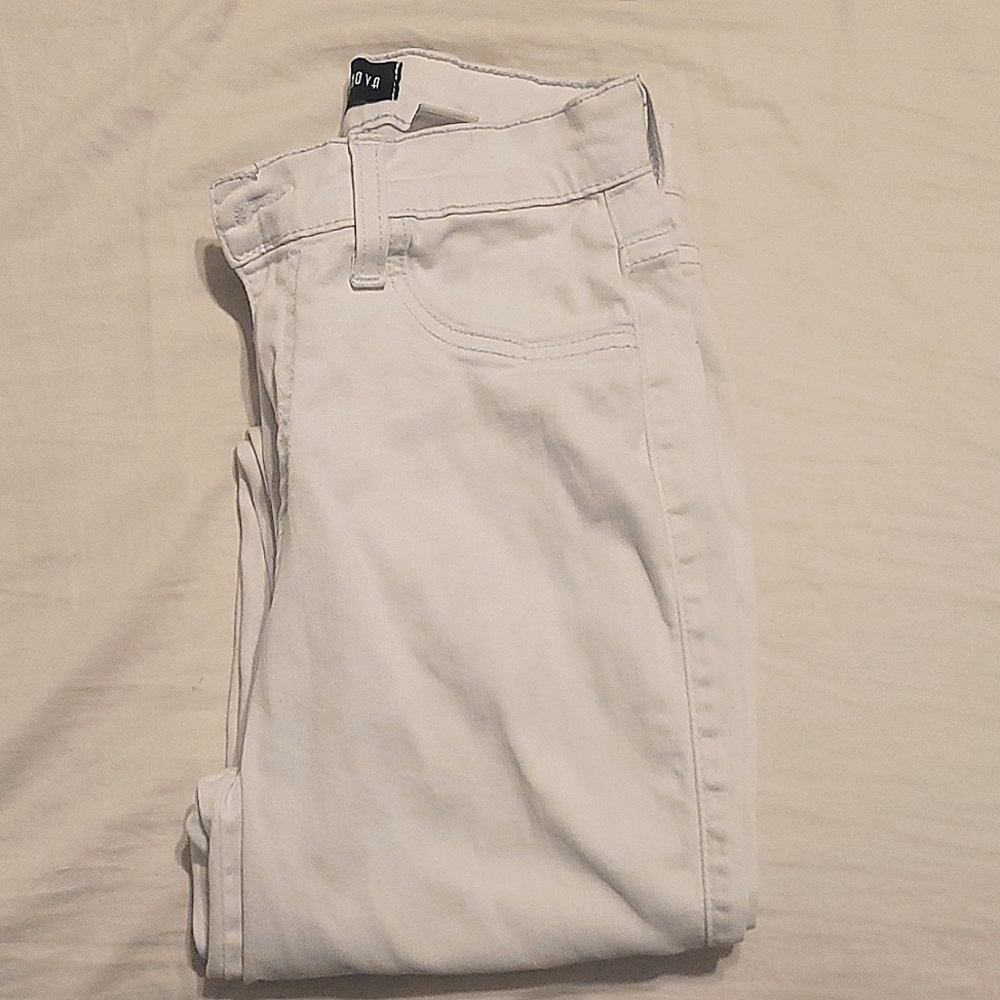 White jeans